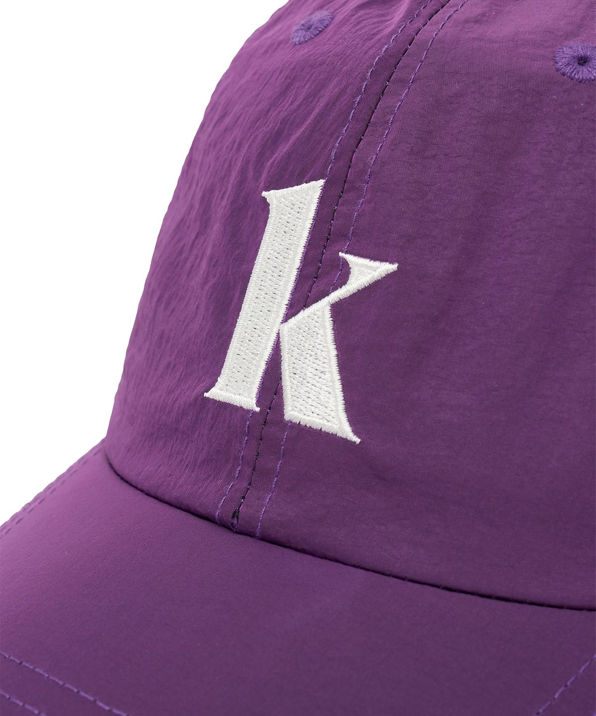 콤팩트 레코드 바(KOMPAKT RECORD BAR) KRB Curved 6panel Nylon Cap - Purple