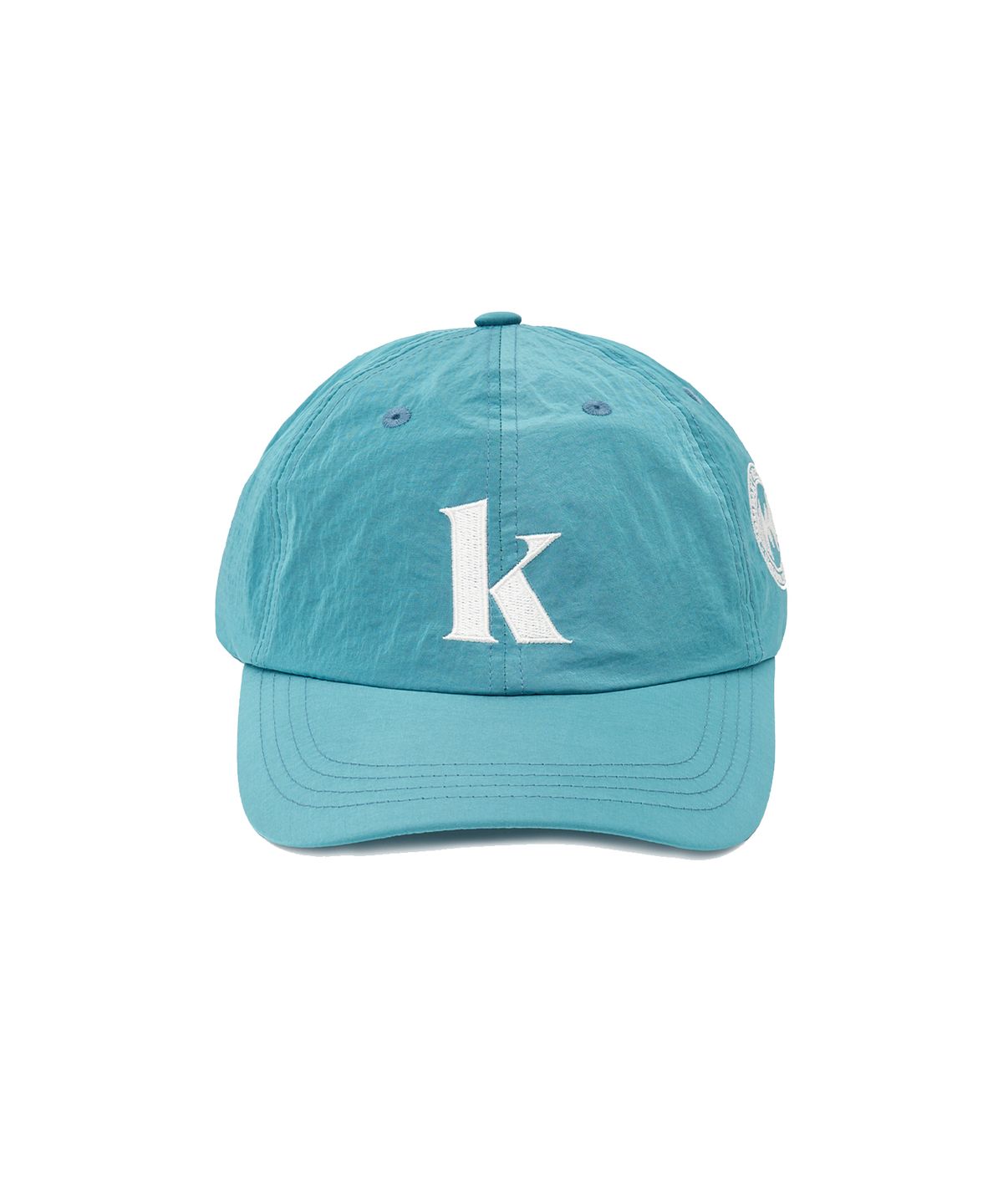 콤팩트 레코드 바(KOMPAKT RECORD BAR) KRB Curved 6panel Nylon Cap - Turquoise