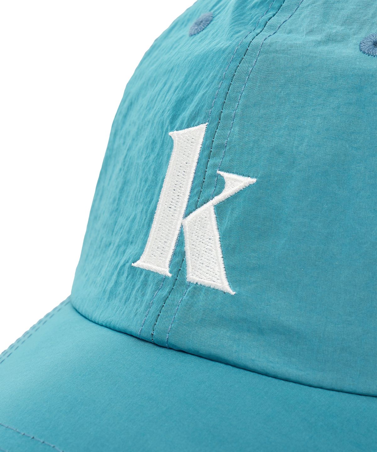 콤팩트 레코드 바(KOMPAKT RECORD BAR) KRB Curved 6panel Nylon Cap - Turquoise