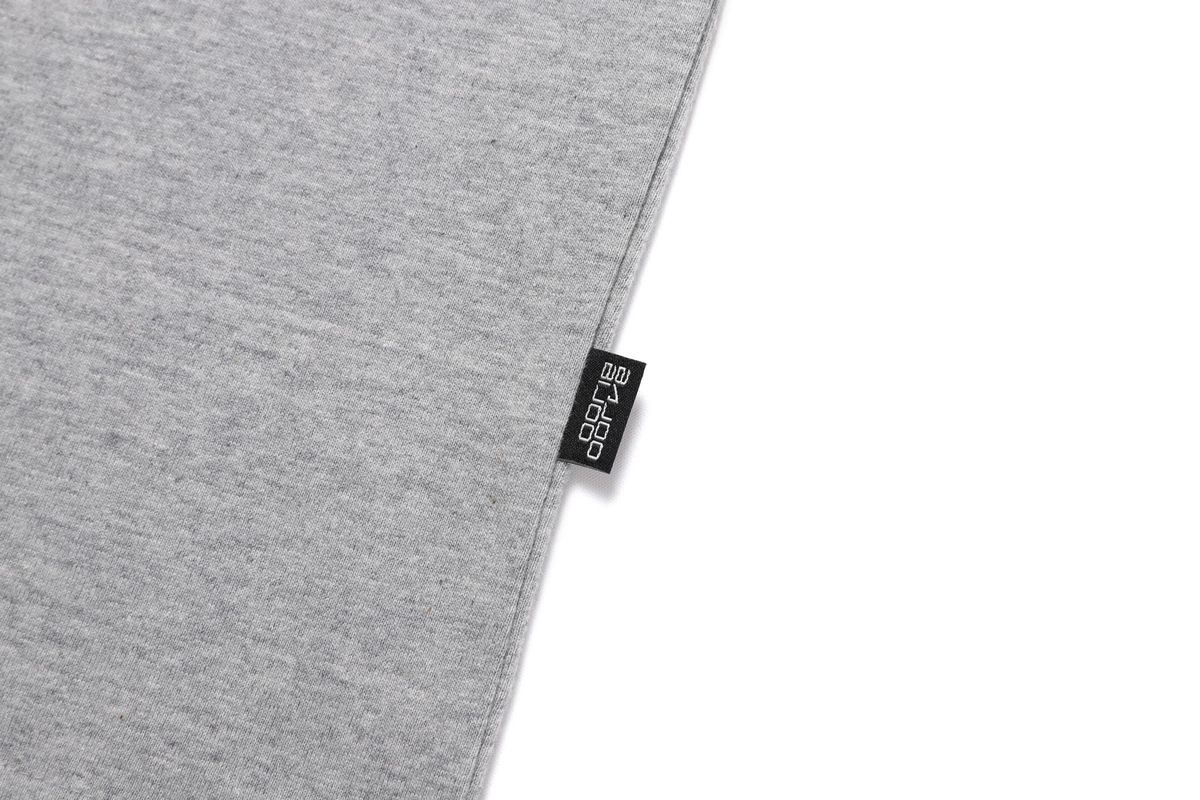 바쥬비쥬(BAJOO BIJOO) HAPPINESS THEME BLUR T-SHIRT [GREY]
