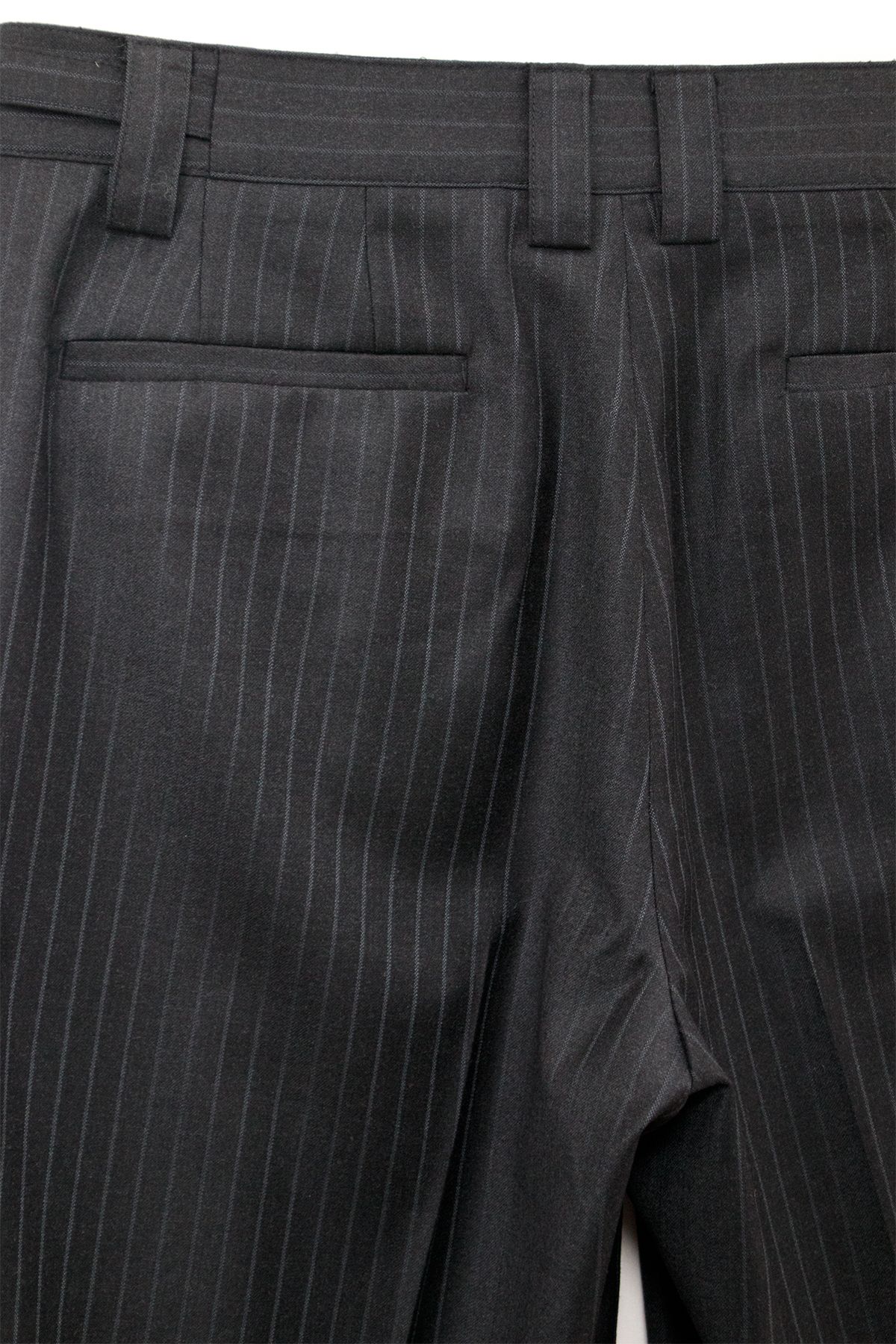 래깅툴즈(LAGGINGTOOLS) Calf Wrap Pants_____deep charcoal (dead stock fabric)