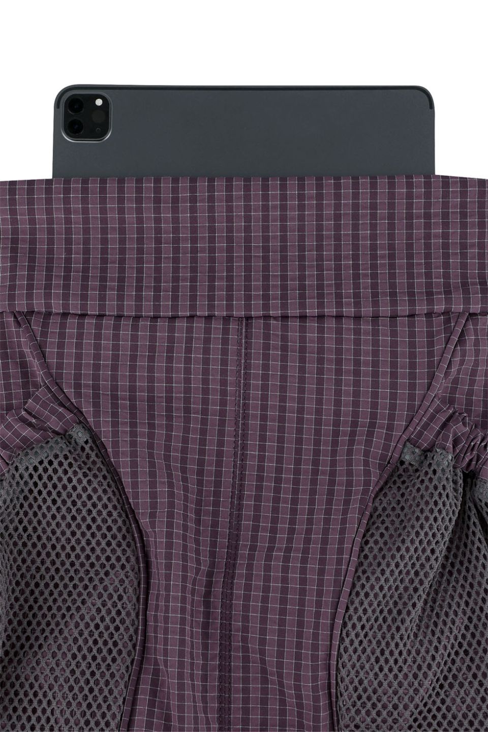 MUSINSA公式 | SUNLOVE Tourer Gym Sack Purple Grid