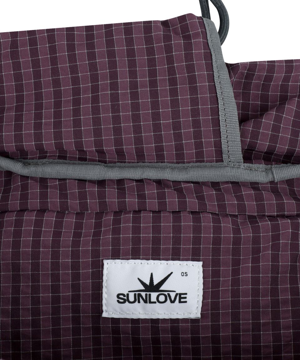 MUSINSA公式 | SUNLOVE Tourer Gym Sack Purple Grid