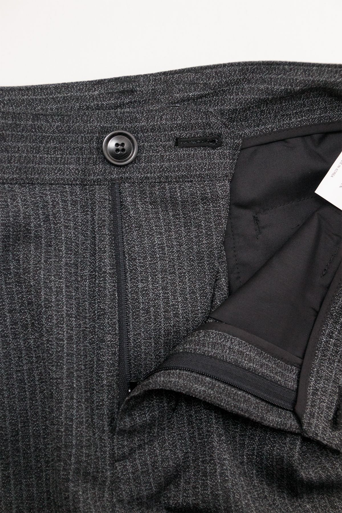 래깅툴즈(LAGGINGTOOLS) Calf Wrap Pants_____grain black (dead stock fabric)