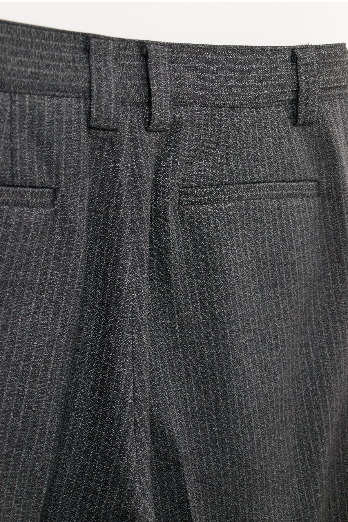 래깅툴즈(LAGGINGTOOLS) Calf Wrap Pants_____grain black (dead stock fabric)