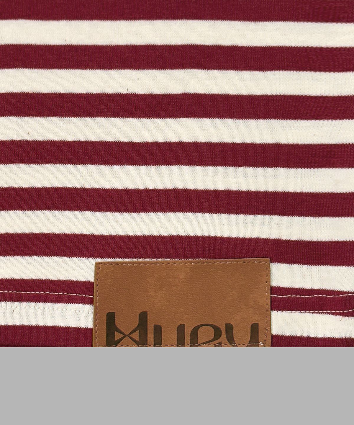 휴이(HUEY) Stripe Border Tee Red