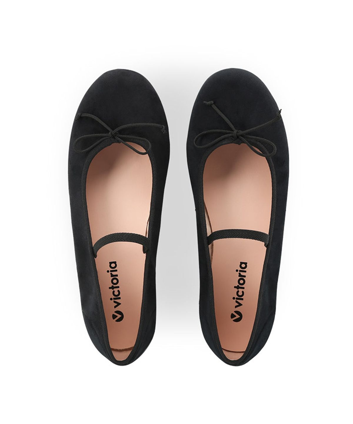 빅토리아 슈즈(VICTORIA SHOES) 쿵푸 엘라스티코 발레리나 (1080118-NEGRO)