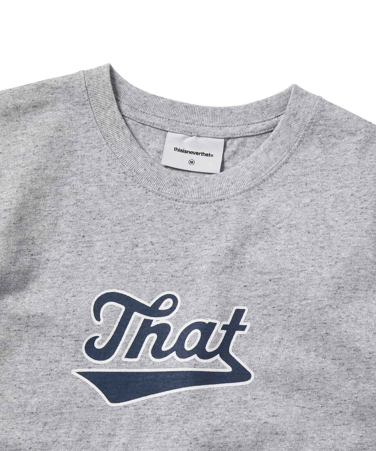 디스이즈네버댓(THISISNEVERTHAT) That Sign W Tee Heather Grey