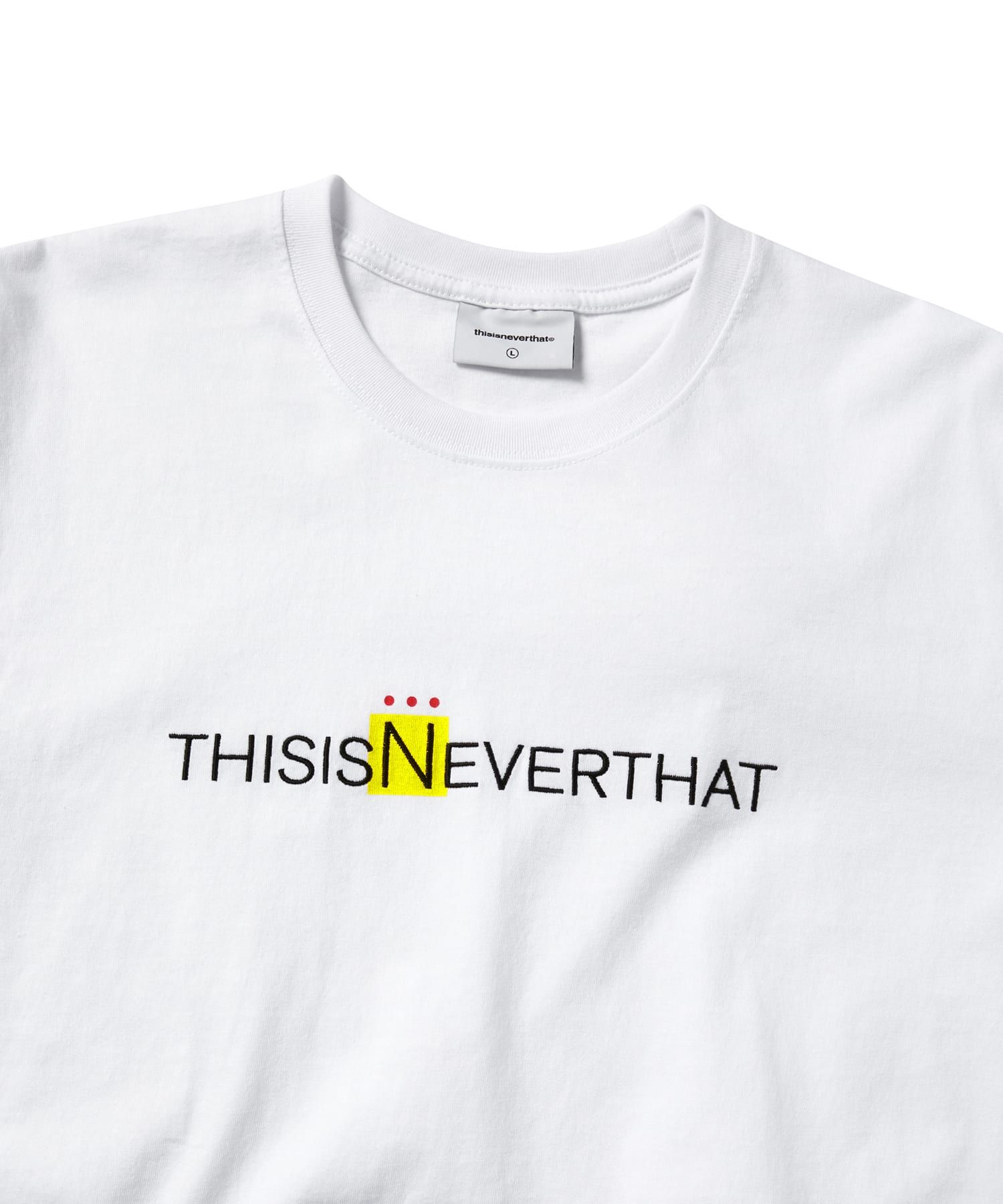 ★thisisneverthat★ 3 Dots Logo Tee White TN251TTSST13WHT MUSINSA | thisisneverthat® 3 Dots Logo Tee White