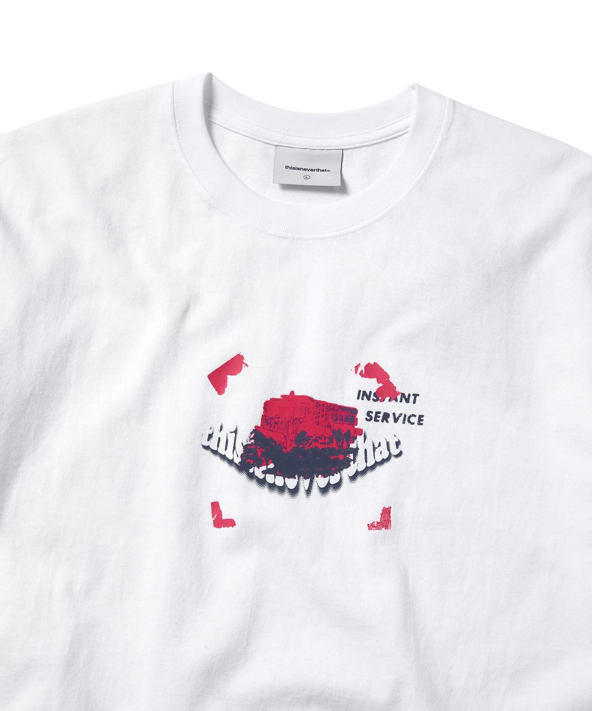 디스이즈네버댓(THISISNEVERTHAT) Snowplow Tee White