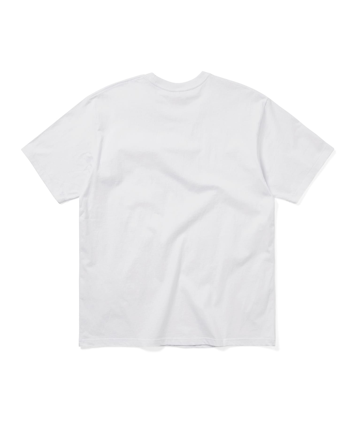 ★thisisneverthat★ Caution Sign Tee White TN251TTSST07WHT MUSINSA | thisisneverthat® Caution Sign Tee White