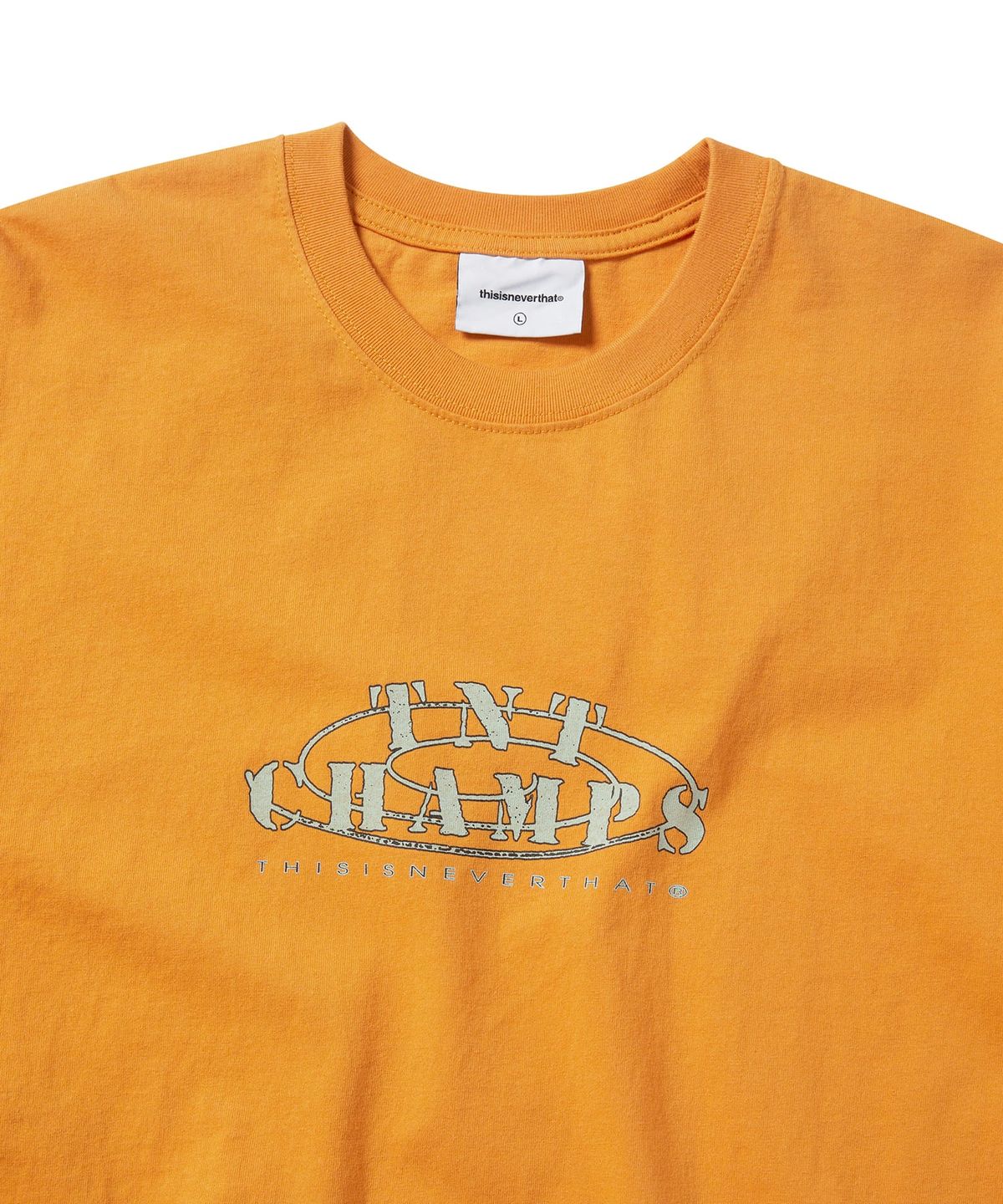 디스이즈네버댓(THISISNEVERTHAT) TNT CHAMPS Tee Orange