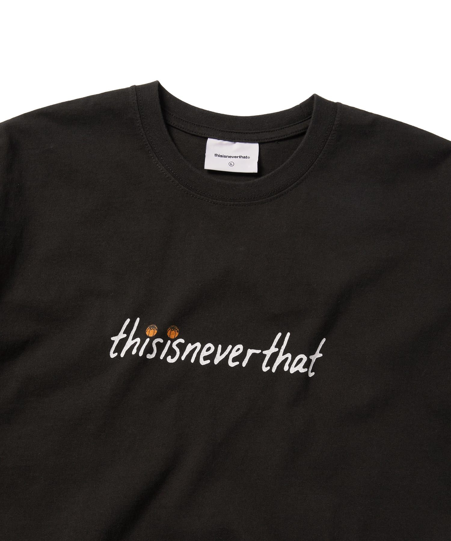 【THISISNEVERTHAT】Dunk Hoop Tee Off Black Dunk Hoop Tee – thisisneverthat® JP