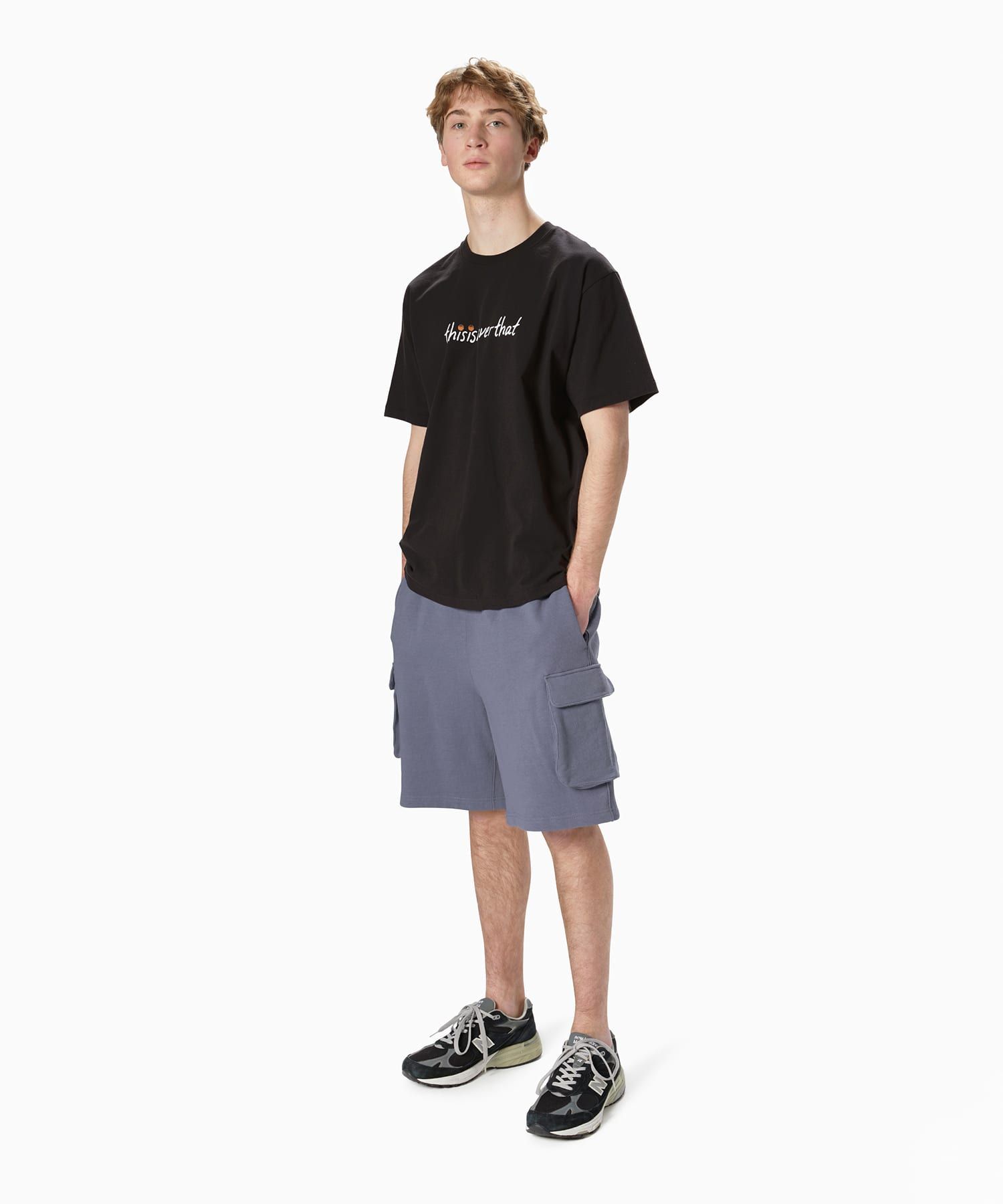 MUSINSA | thisisneverthat® Dunk Hoop Tee Off Black