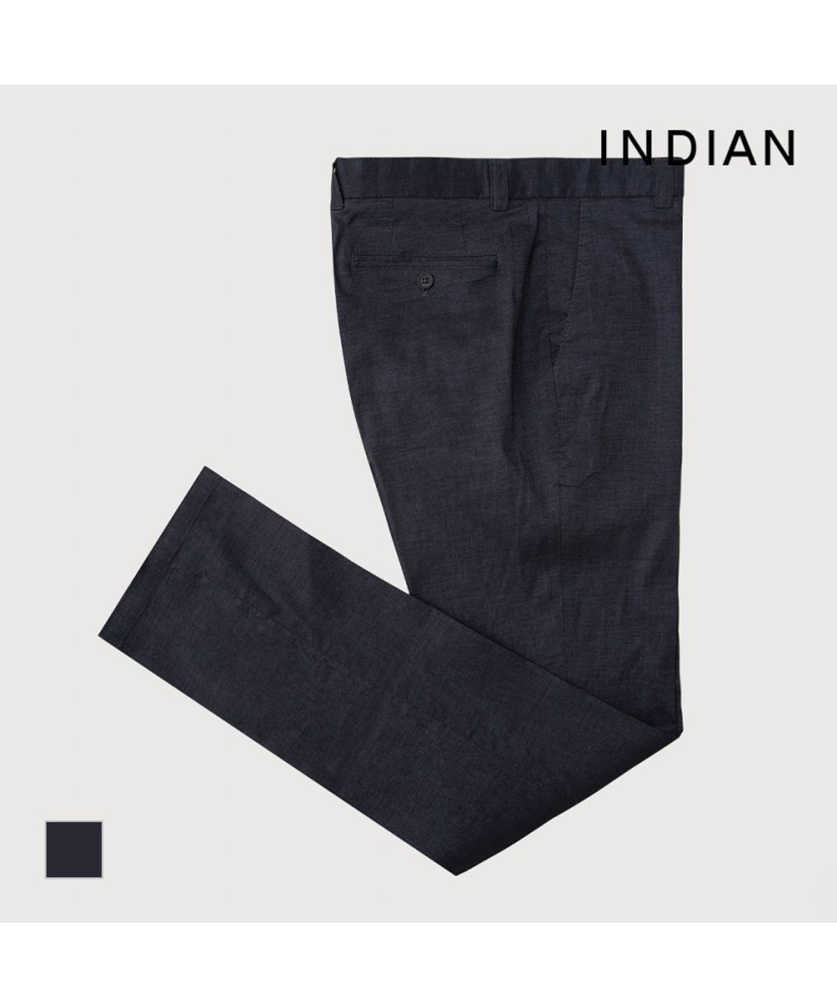 인디안(INDIAN) 린넨혼방 고신축 셋업바지_MIUDAYM3361