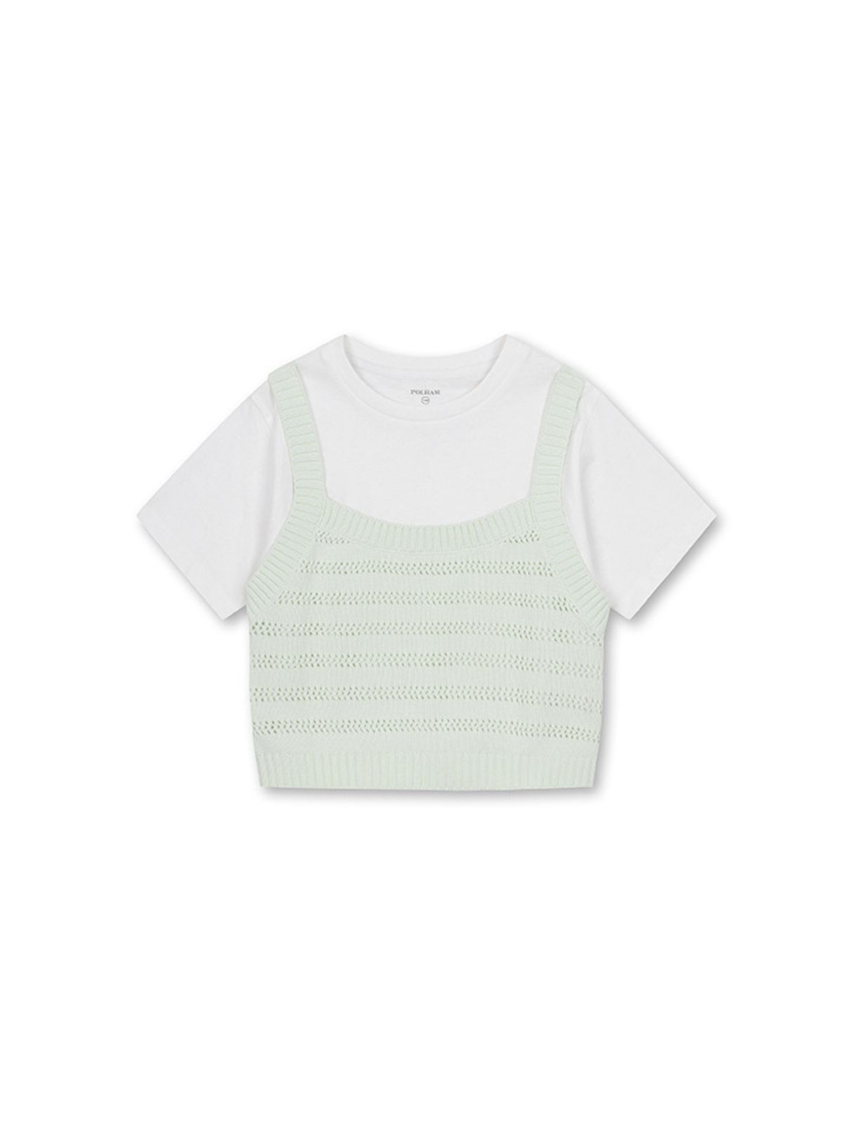 폴햄키즈(POLHAM KIDS) 여아) 뷔스티에 세트_PKF2ES2060