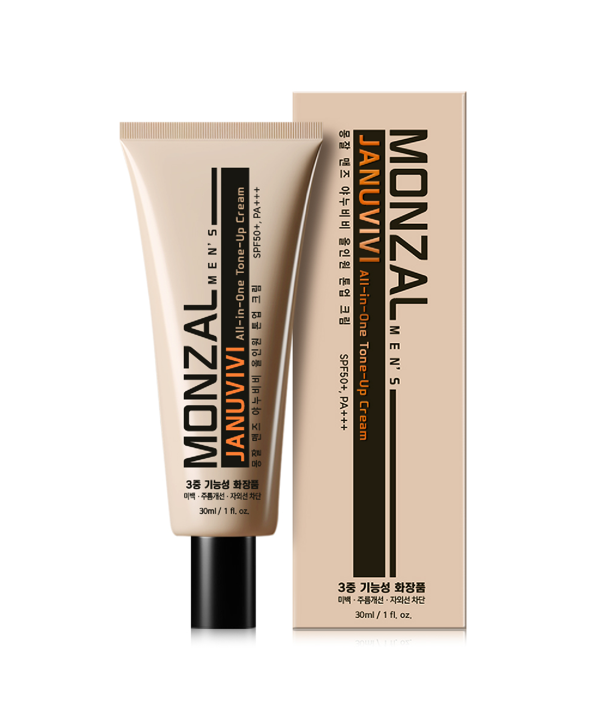 몽잘(MONZAL) 맨즈 야누비비 올인원 톤업 크림 30ml