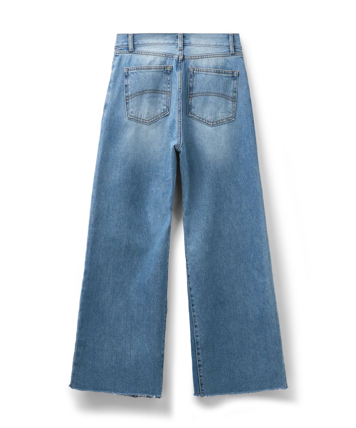 에르에르(ERER) Washed Bootcut Denim Pants Sky Blue