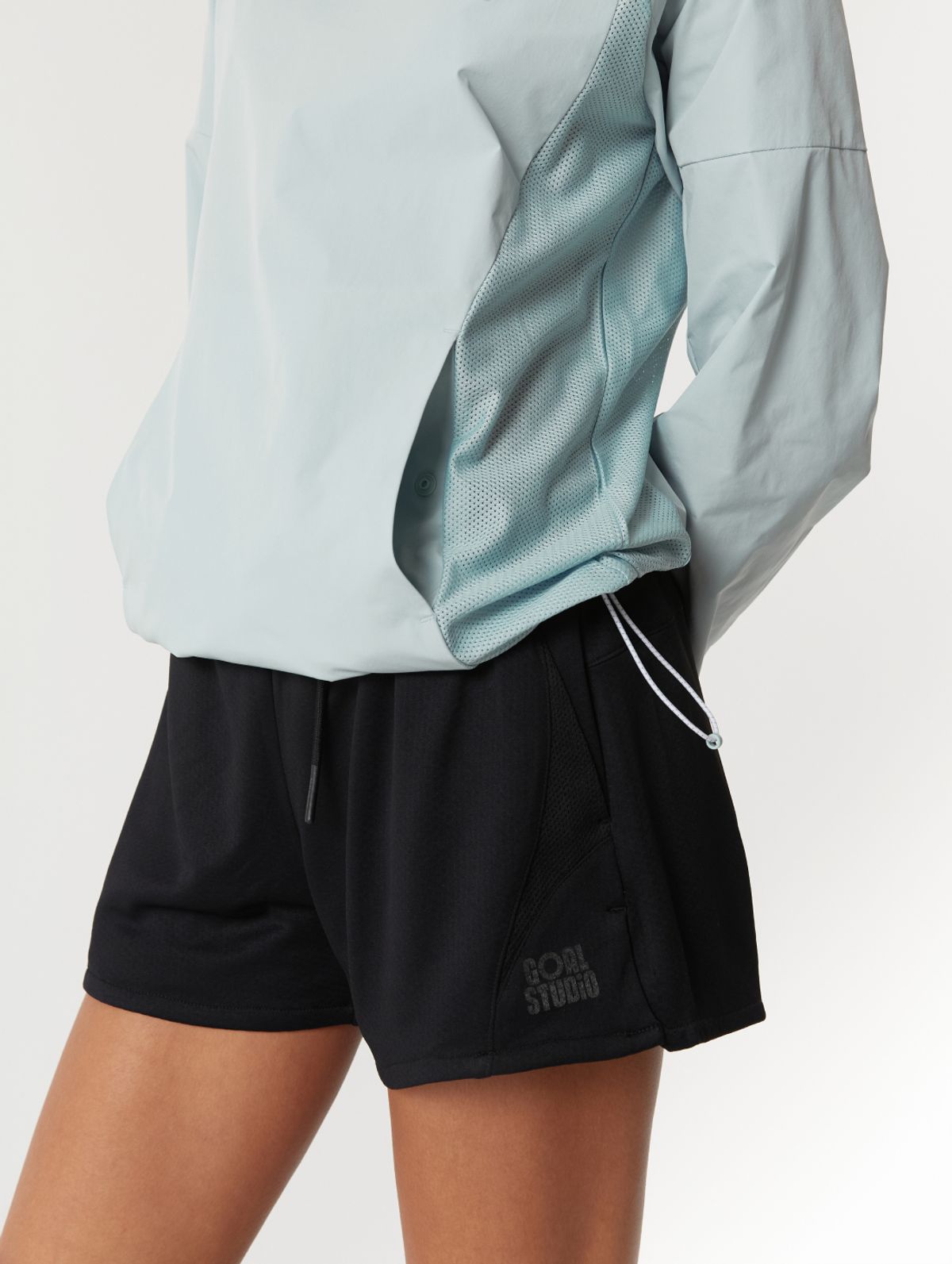골스튜디오(GOALSTUDIO) WS KNIT SHORTS-BLACK