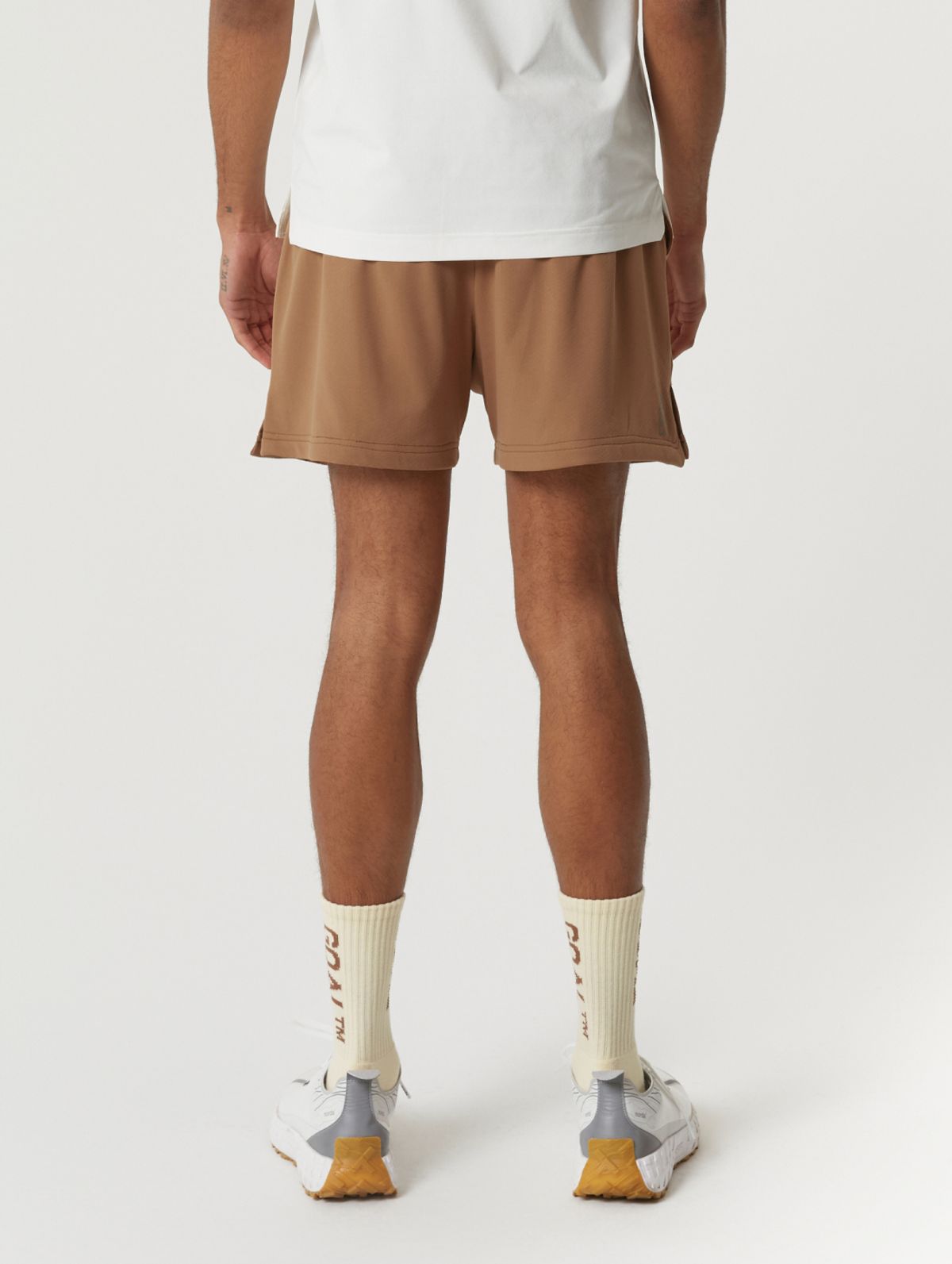 골스튜디오(GOALSTUDIO) MS KNIT SHORTS-BROWN