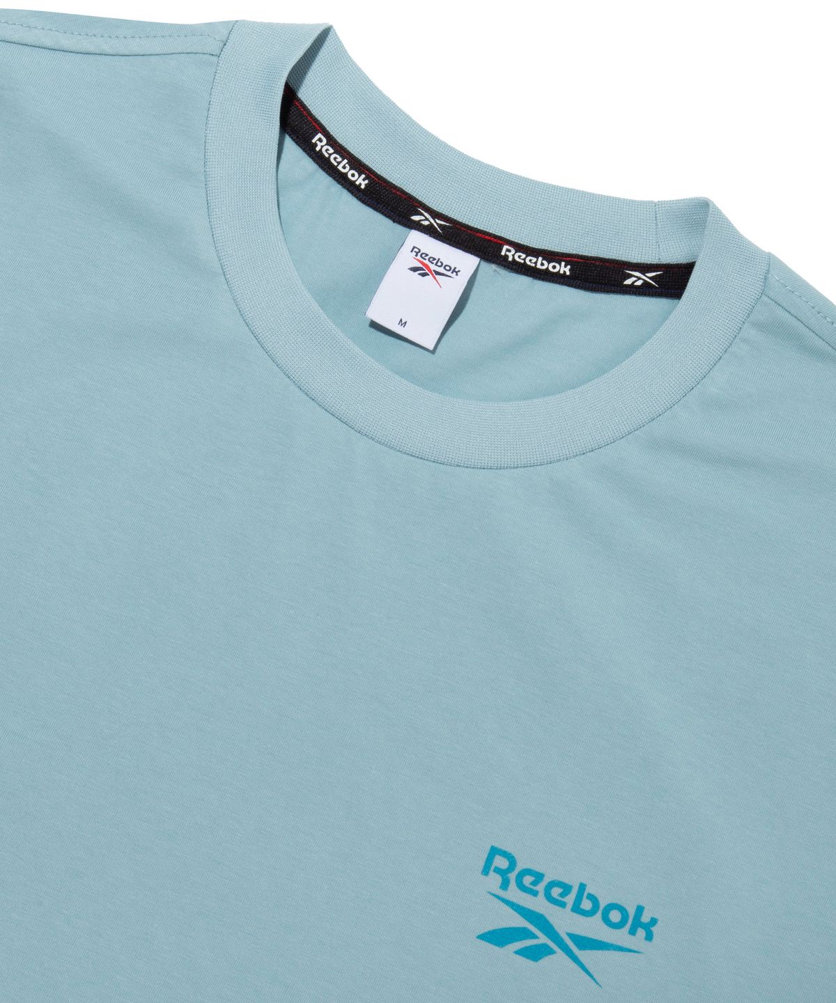 리복(REEBOK) 아이스코튼 그래픽 티셔츠 - 스카이