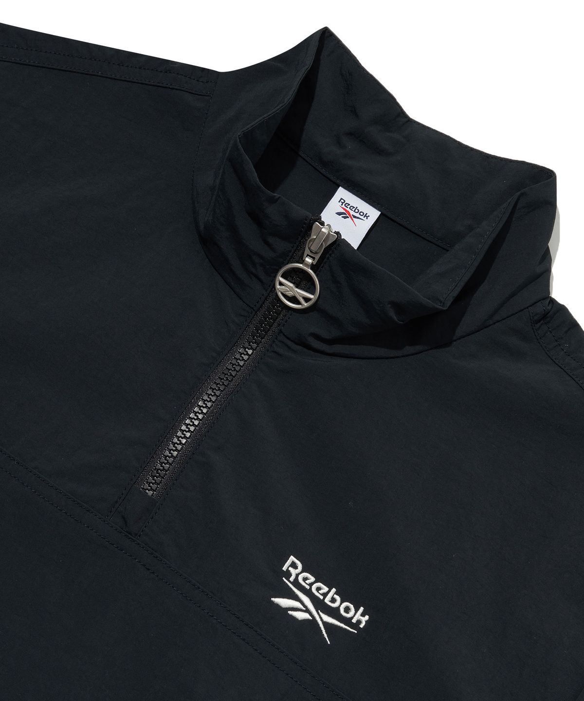 리복(REEBOK) 반팔 아노락 원피스 (W) - 블랙