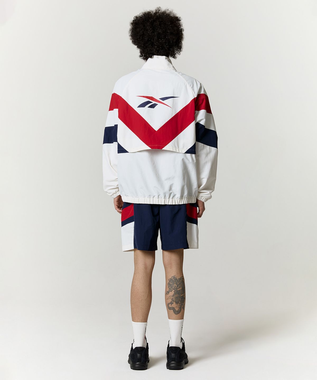 리복(REEBOK) DNA 윈드 브레이커 - 화이트