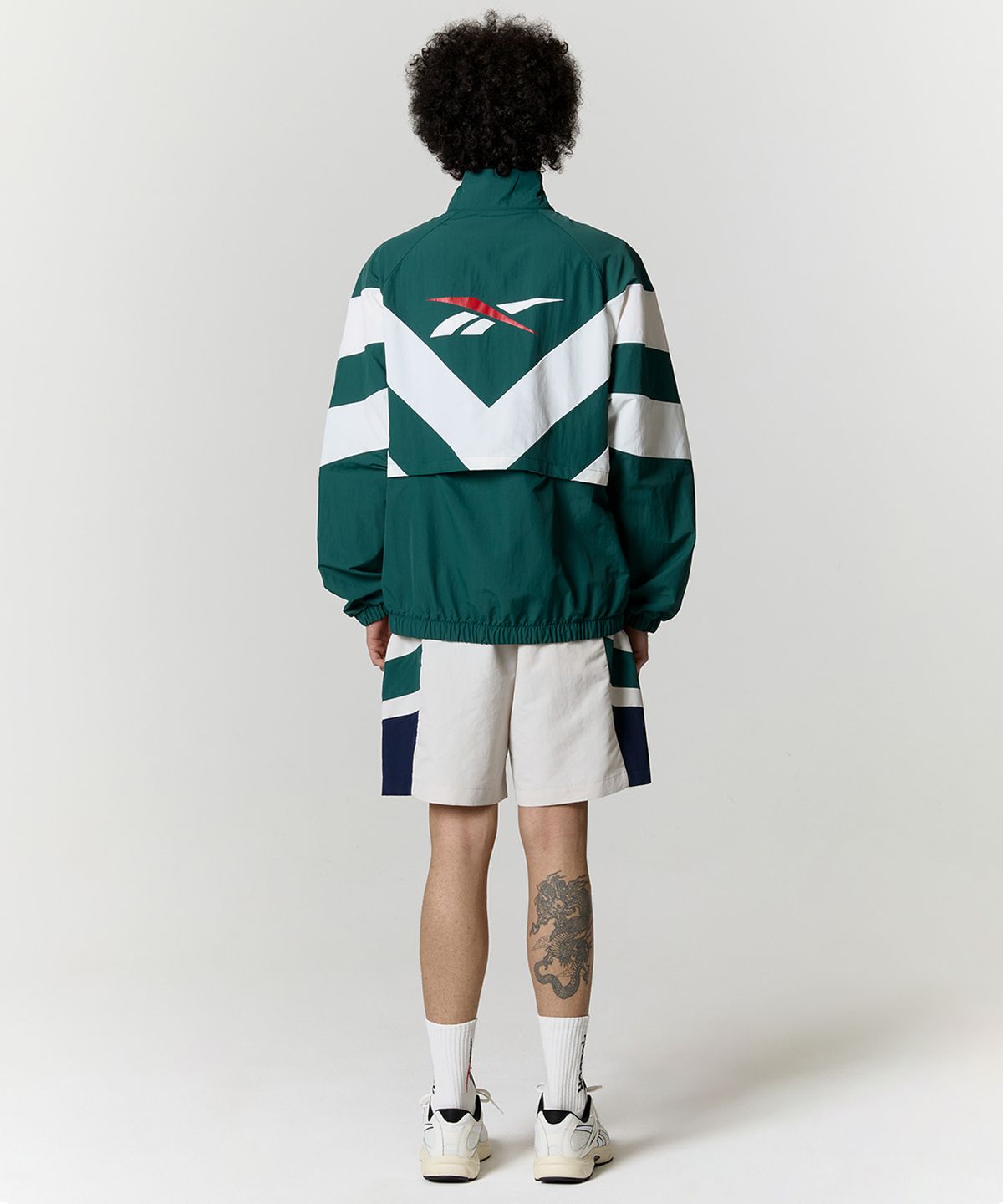 리복(REEBOK) DNA 윈드 브레이커 - 그린