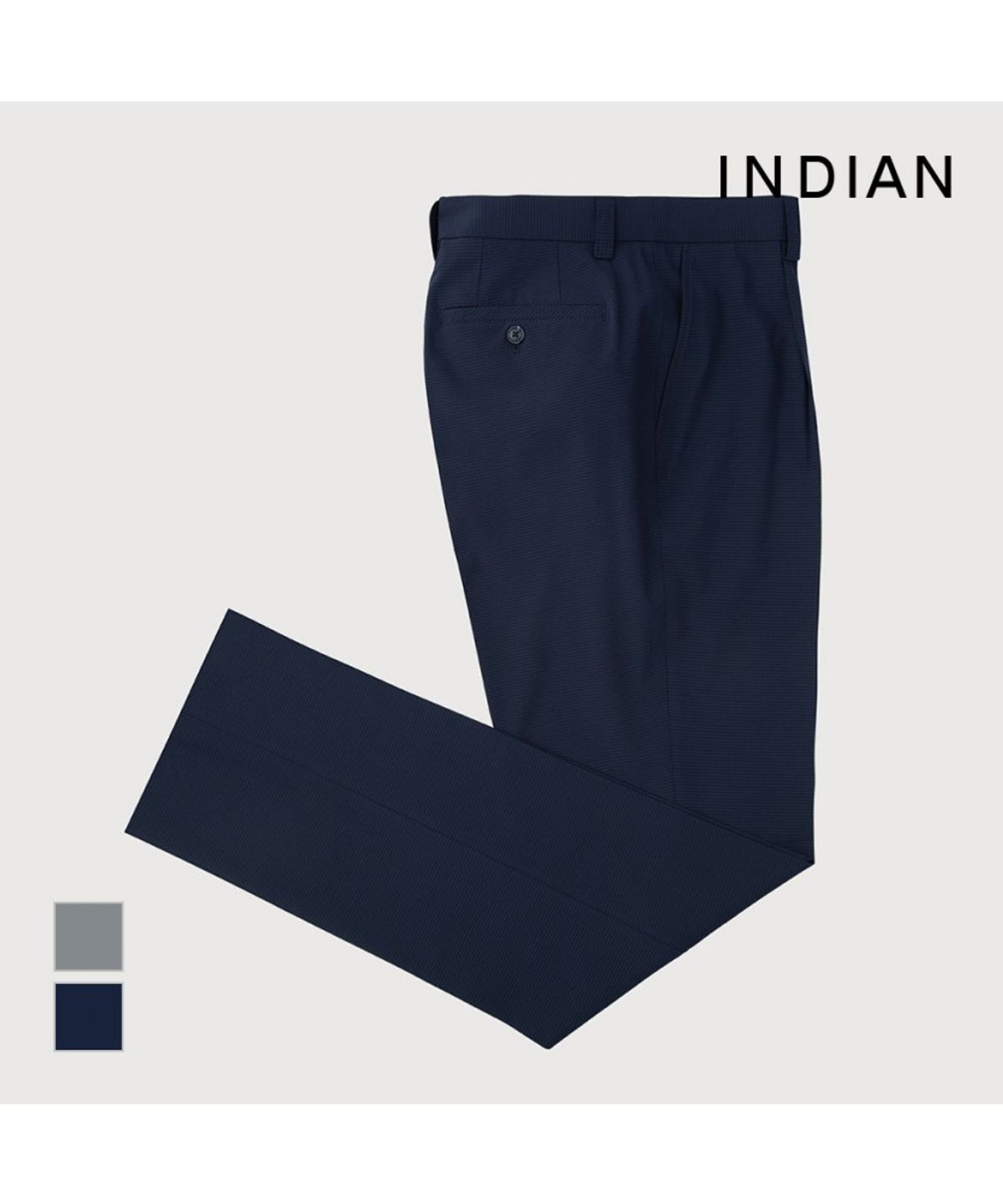 인디안(INDIAN) 남성 아스킨 원턱 바지_MITDLYM3121
