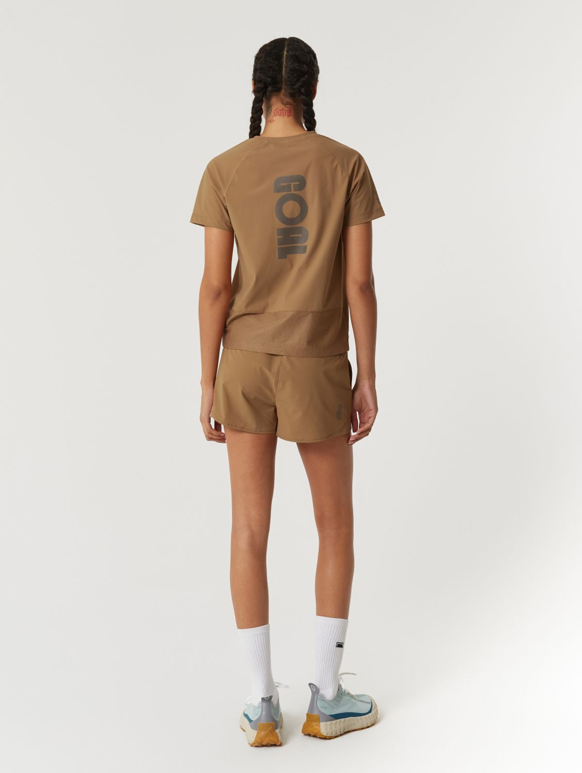 골스튜디오(GOALSTUDIO) WS AIR THROUGH TEE-BROWN