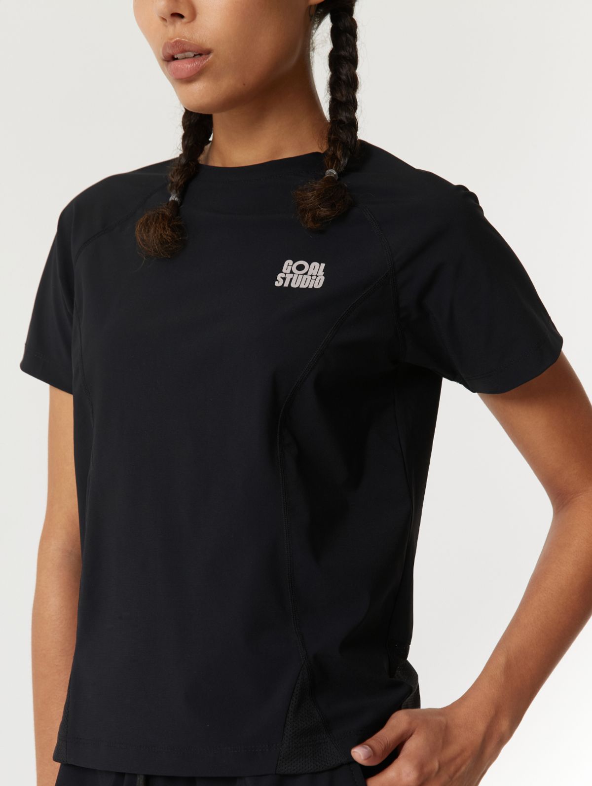 골스튜디오(GOALSTUDIO) WS AIR THROUGH TEE-BLACK