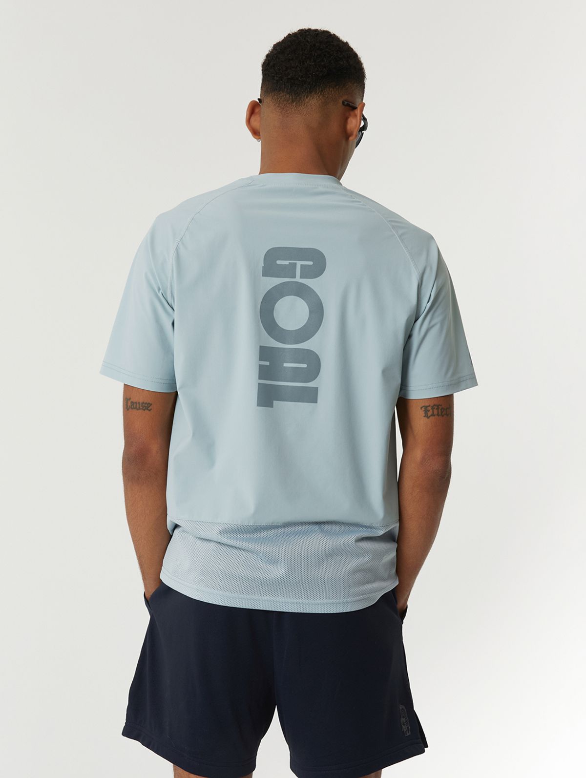 골스튜디오(GOALSTUDIO) MS AIR THROUGH TEE-SKY BLUE