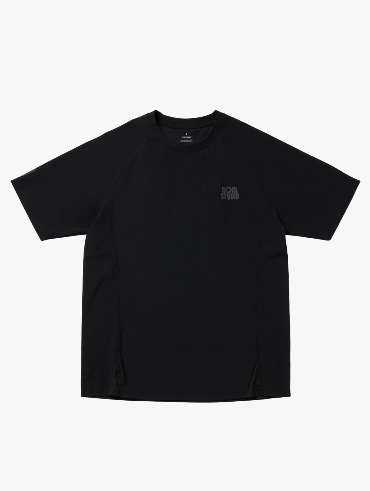골스튜디오(GOALSTUDIO) MS AIR THROUGH TEE-BLACK