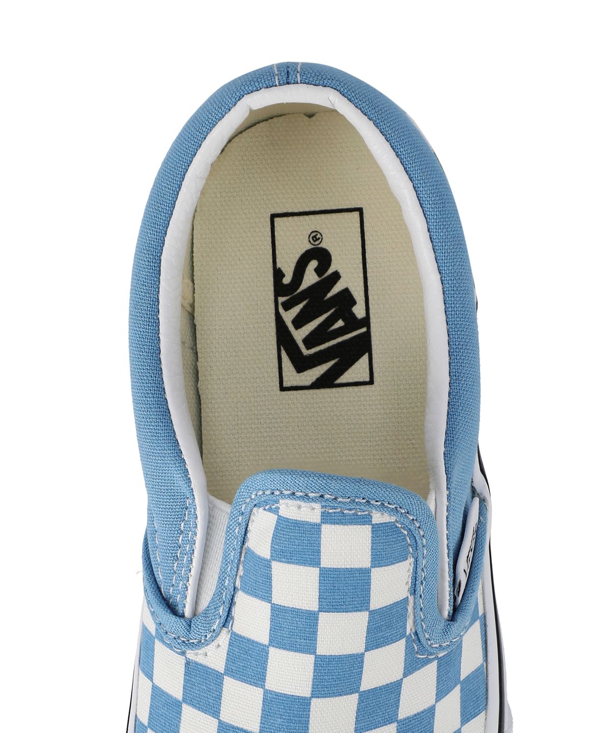 반스 키즈(VANS KIDS) 클래식 슬립온 키즈 컬러띠어리 체커보드 헤리티지 블루