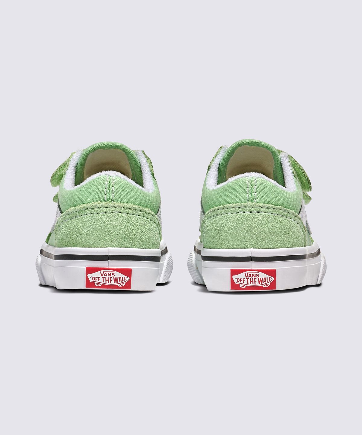 반스 키즈(VANS KIDS) 올드스쿨 V 토들러 컬러띠어리  피스타치오 그린