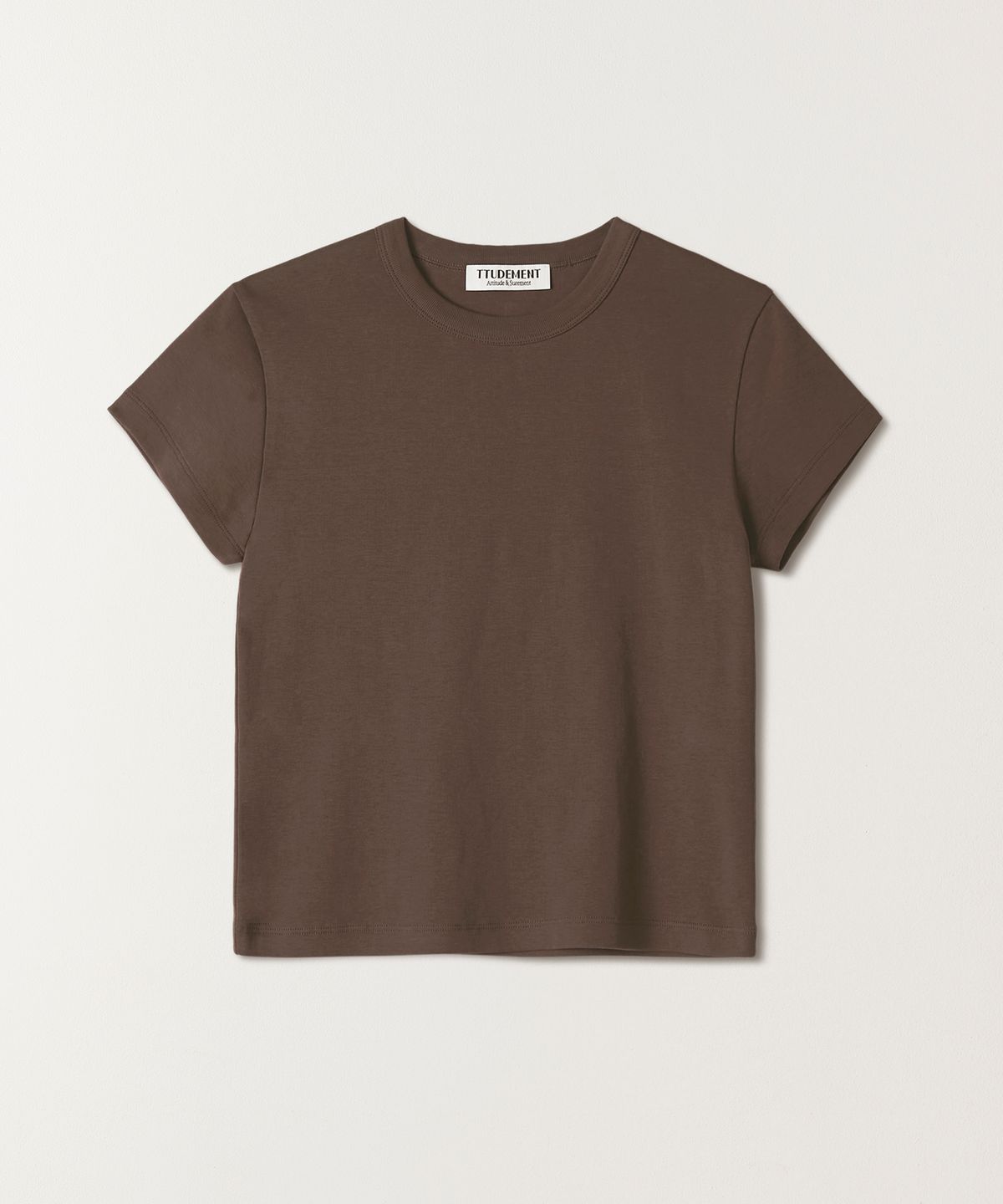 튜드먼트(TTUDEMENT) [7COLORS] 50s EMBROIDERED T-SHIRT