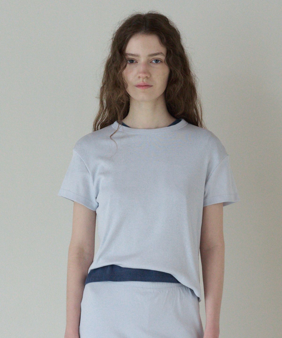 튜드먼트(TTUDEMENT) [7COLORS] 50s EMBROIDERED T-SHIRT