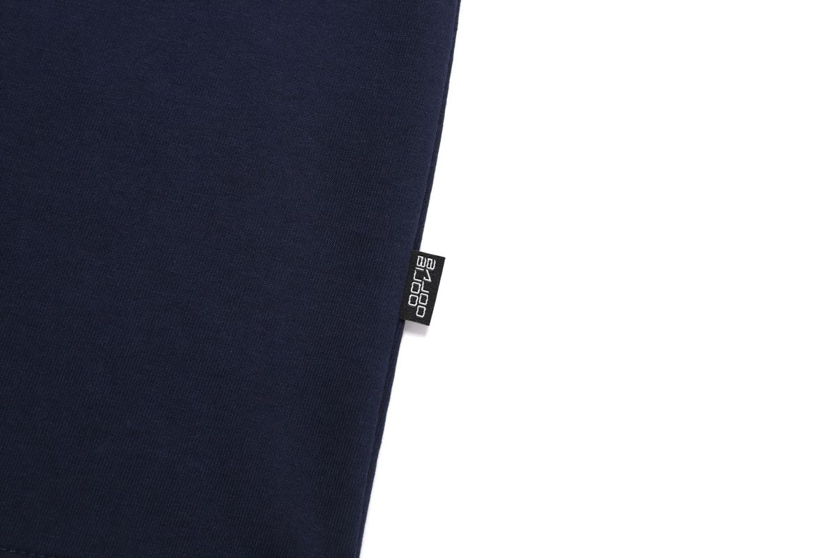 바쥬비쥬(BAJOO BIJOO) LOGO PRINT T-SHIRT [NAVY]