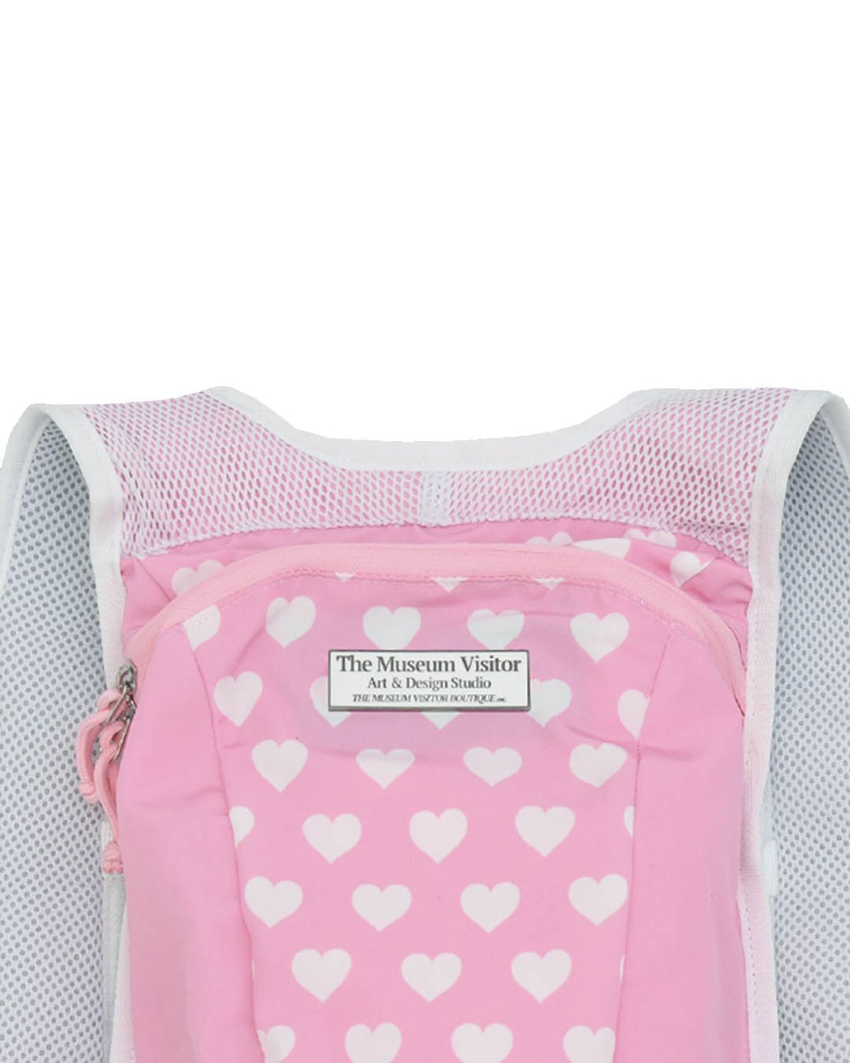 더뮤지엄비지터(THEMUSEUMVISITOR) MESH MOUNTAINEERING BACKPACK (PINK)