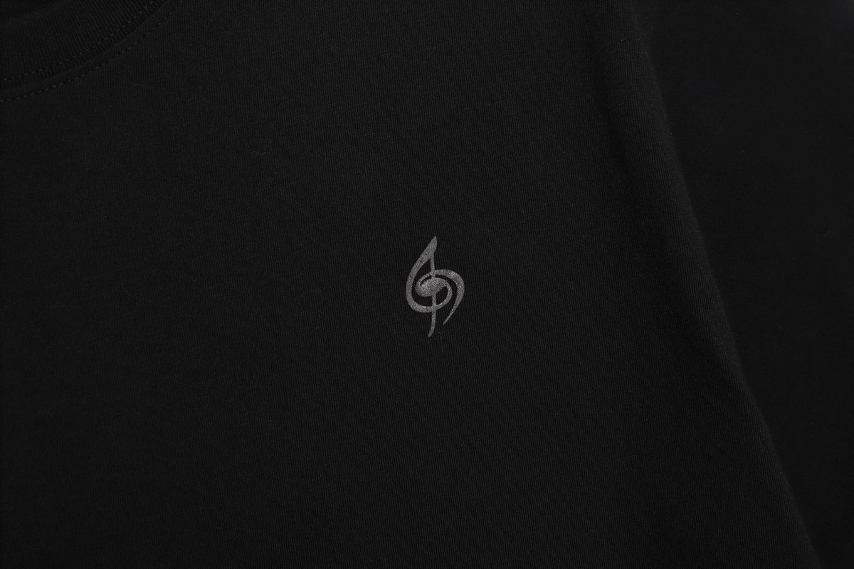 바쥬비쥬(BAJOO BIJOO) LOGO PRINT T-SHIRT [BLACK]