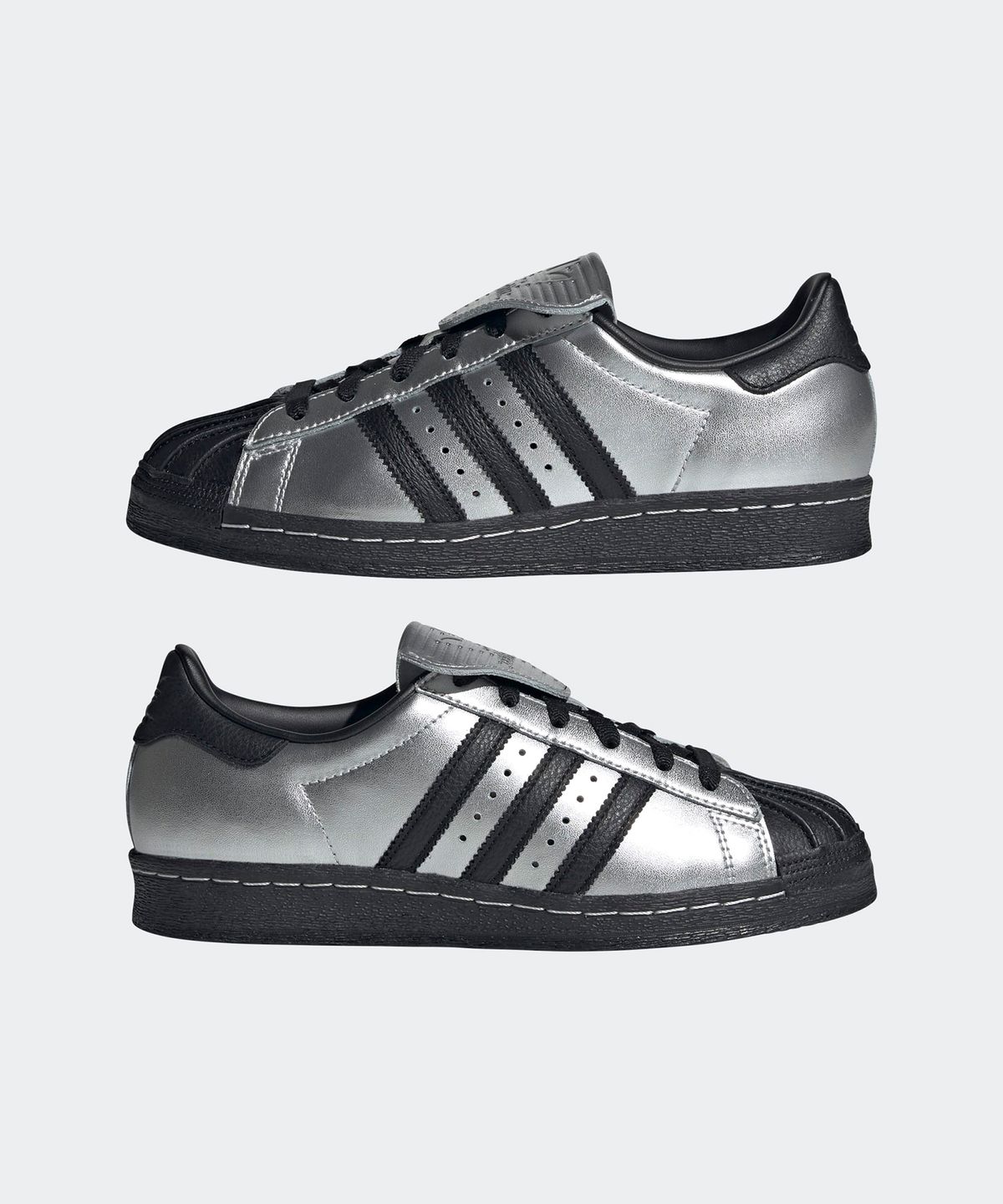 아디다스(ADIDAS) 슈퍼스타 82 - 실버:블랙 / JH5669