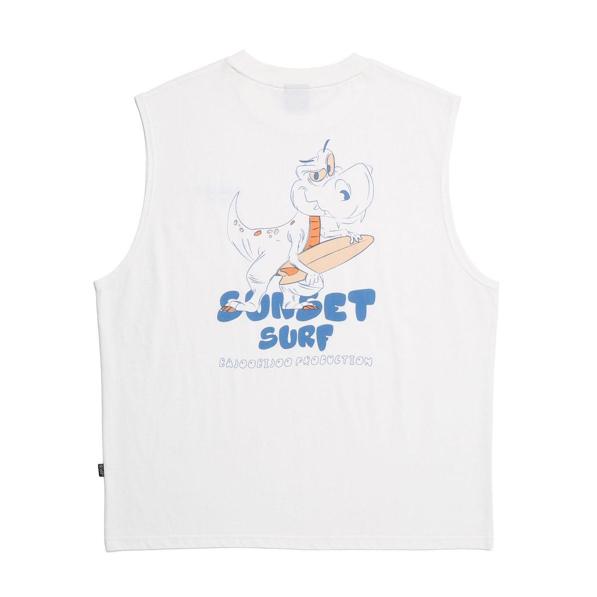 바쥬비쥬(BAJOO BIJOO) SUNSET SURF SLEEVELESS [WHITE]