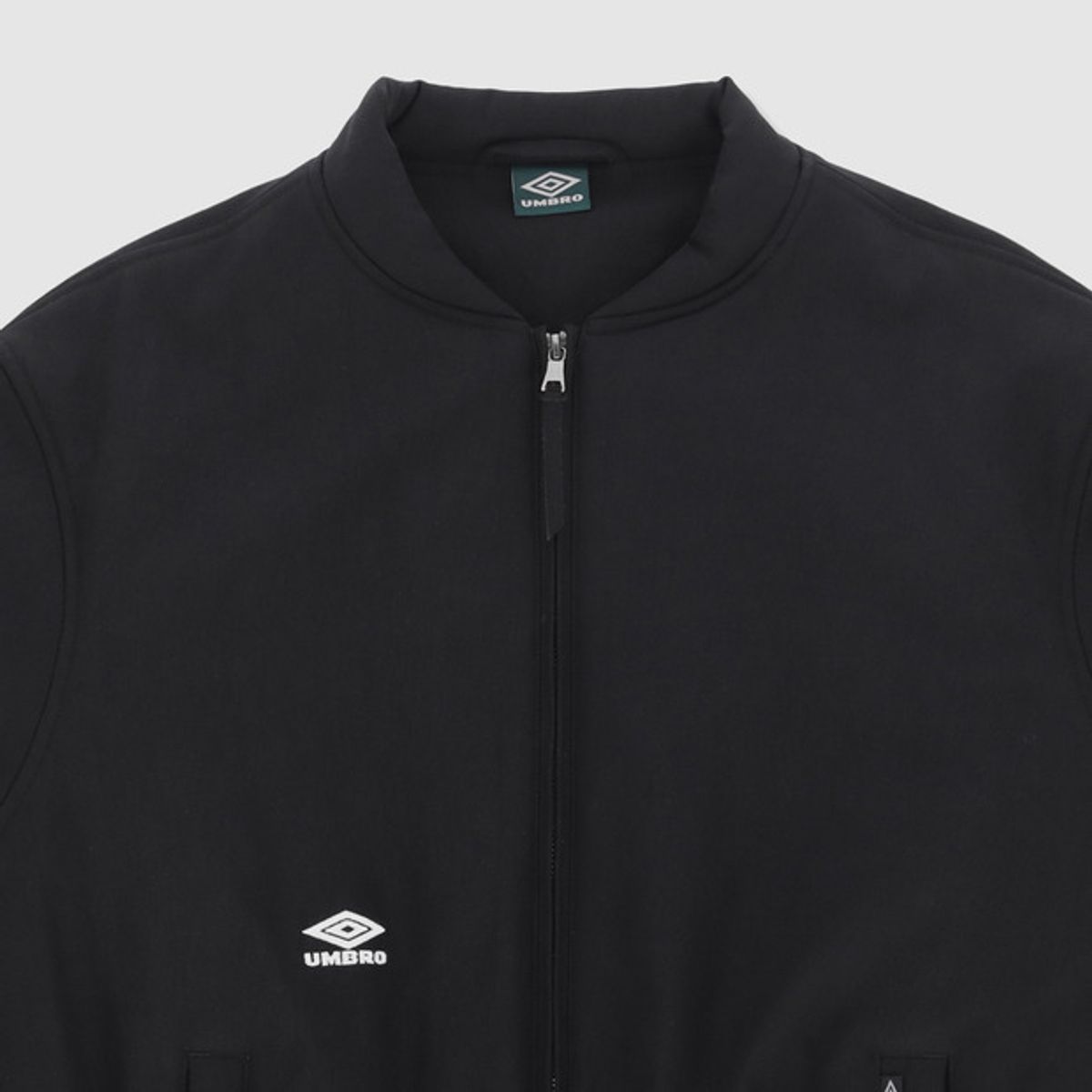 엄브로(UMBRO) [UMBRO X SLAM JAM] 체크 봄버 자켓 네이비(UQ111CJK37)