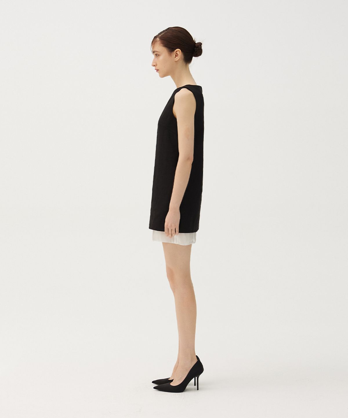 므아므(MMAM) Layered mini dress