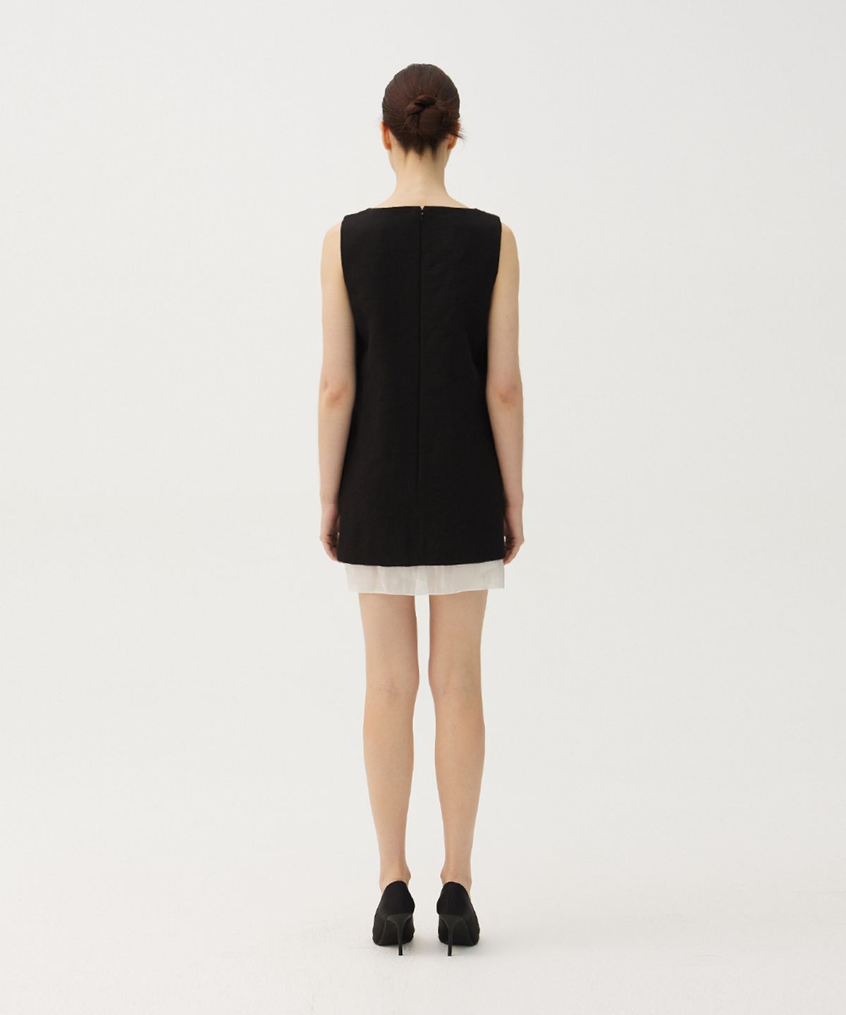 므아므(MMAM) Layered mini dress