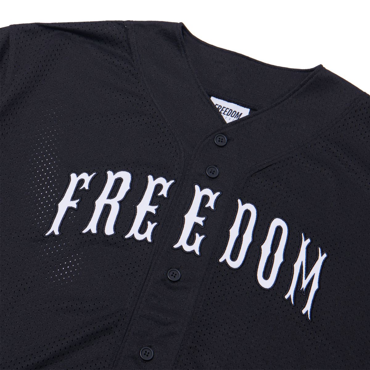 프리덤(FREEDOM) 메쉬 베이스볼 져지 (블랙)