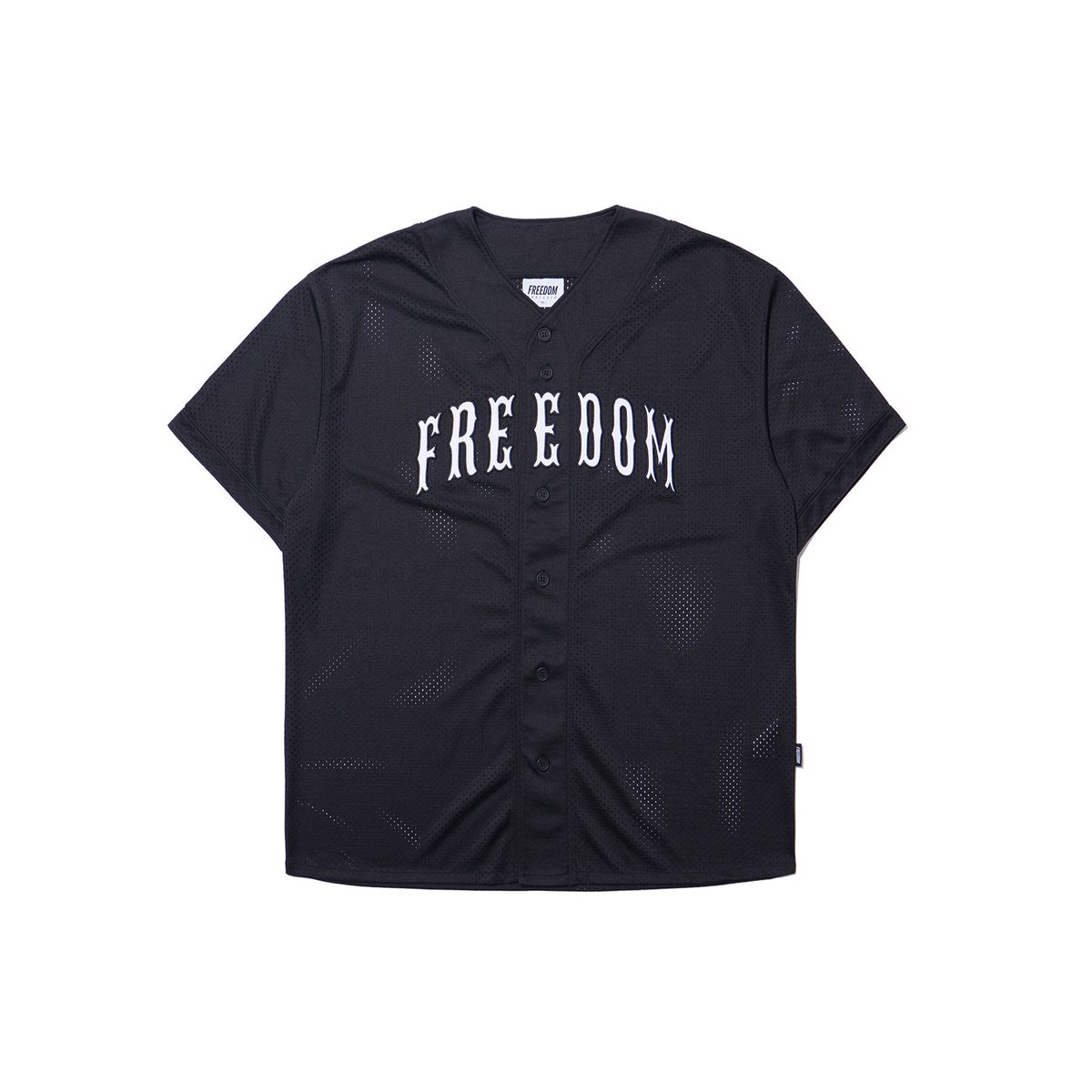 프리덤(FREEDOM) 메쉬 베이스볼 져지 (블랙)