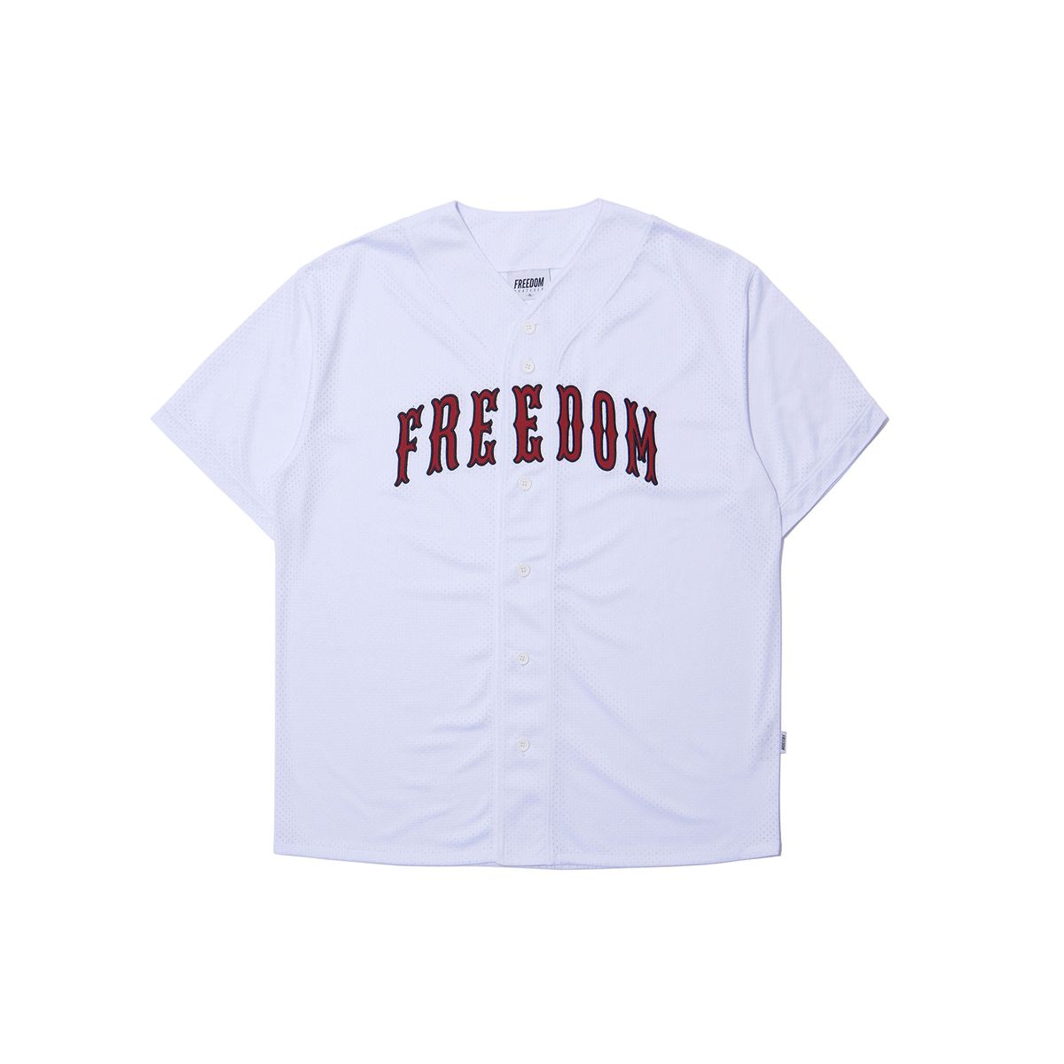 프리덤(FREEDOM) 메쉬 베이스볼 져지 (화이트)
