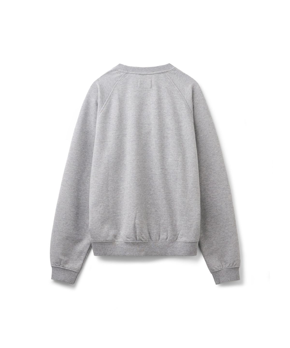 에르에르(ERER) Vintage Artwork Raglan Sweatshirt Melange Gray