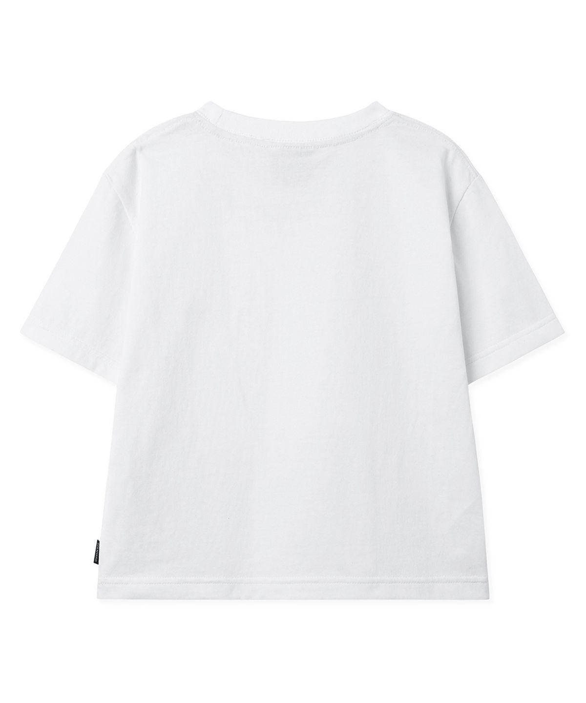 오픈야드(오와이)(OPENYARD(OY)) DOLLY STAR LOGO CROPPED TEE - WHITE